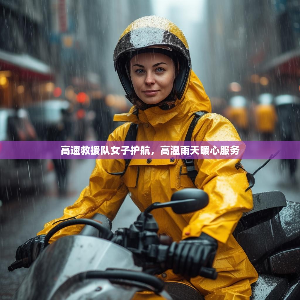 高速救援队女子护航，高温雨天暖心服务
