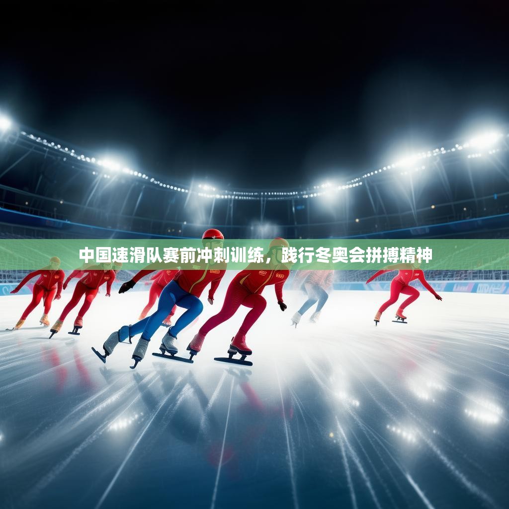 中国速滑队赛前冲刺训练，践行冬奥会拼搏精神